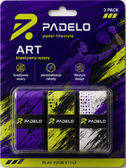 Padelo Art Grip - Mønstret overgrip til padelbat